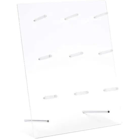 Donut Wall Display Stand (12 x 15 in, 2-Pack) Clear {4}
