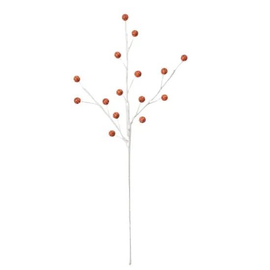 23" Wood Bead Sports Ball Spray: Basketball {1}