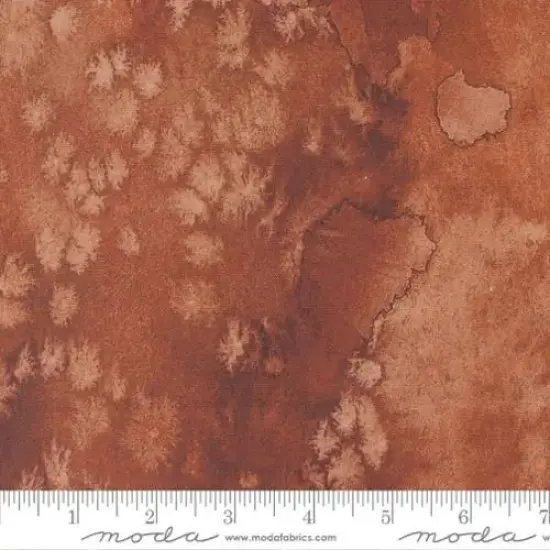 Brown Red Wood Flow Basic Watercolor Painting 44"/45" Fabric Per Yard {1}