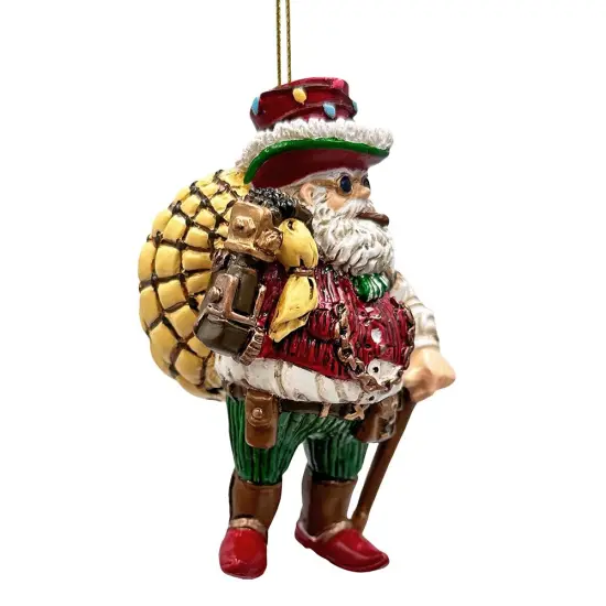 Steampunk Santa the Jolly Inventor Ornament, Victorian Christmas Decor {5}