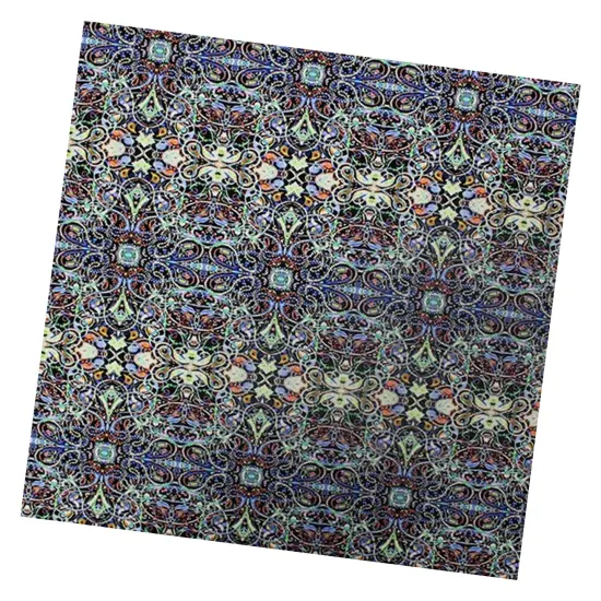 1 Yard Dream Abstract Printed Spandex Fabric {4}