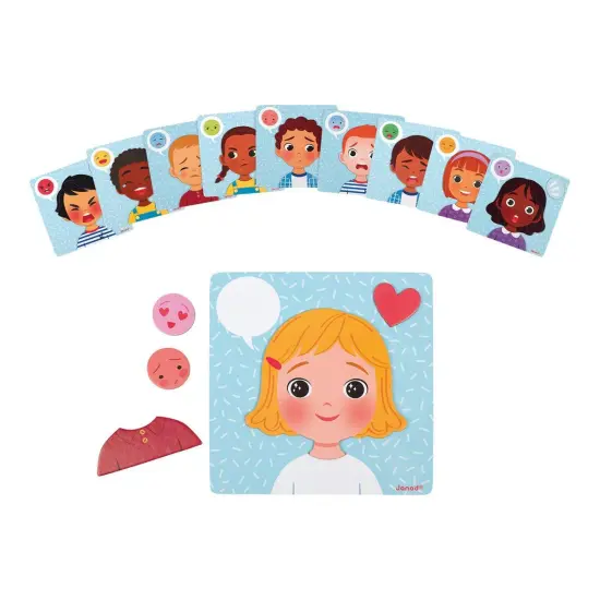 Janod Magnetic Emotions Recognition Set {4}