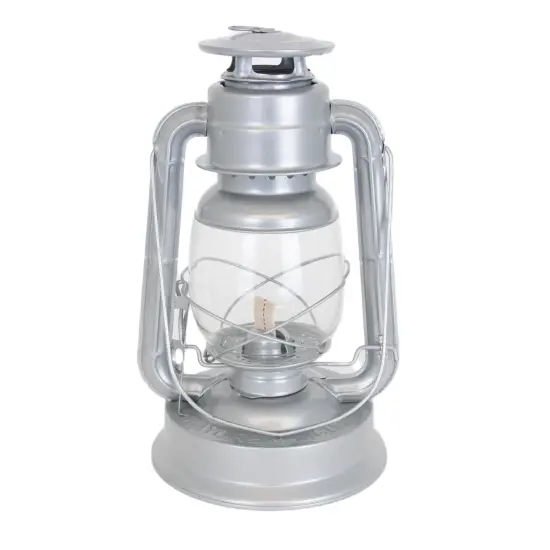 Rayo Redi-Light Kerosene Lantern Hurricane Outdoor Lamp 14 inch Silver {1}
