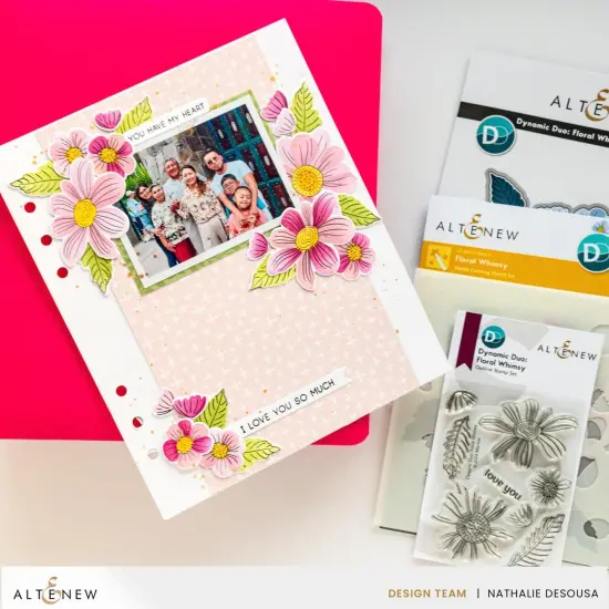 Dynamic Duo: Floral Whimsy & Add-on Die Bundle {4}