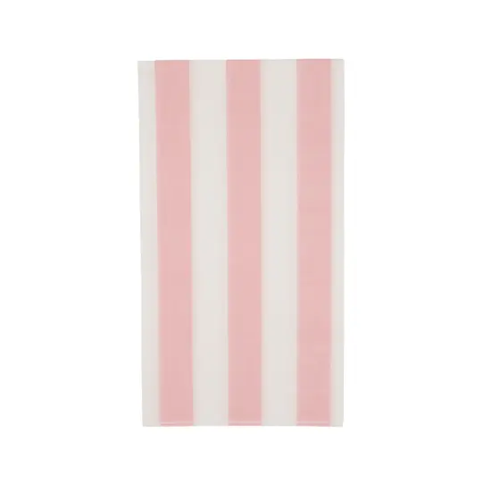 PETAL PINK SIGNATURE CABANA STRIPE GUEST TOWELS {1}