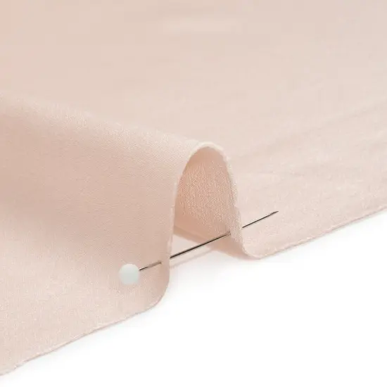 1 Yard Cradle Pink Silk Crepe Back Satin Luxurious Smooth Soft Elegant Fabric 44 inch Width {2}
