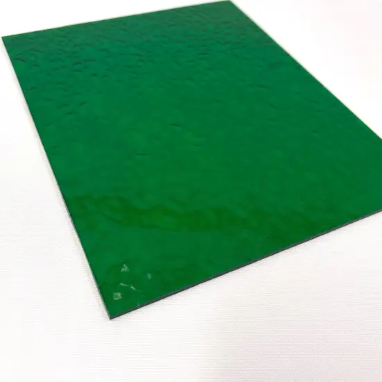 Wissmach IRISH GREEN English Muffle Stained Glass Sheet &ndash; Vintage Ripple Textured Art Glass for Mosaics, Panels, Lamps & DIY Crafts | Hand-selected by The Little Flowers {6}