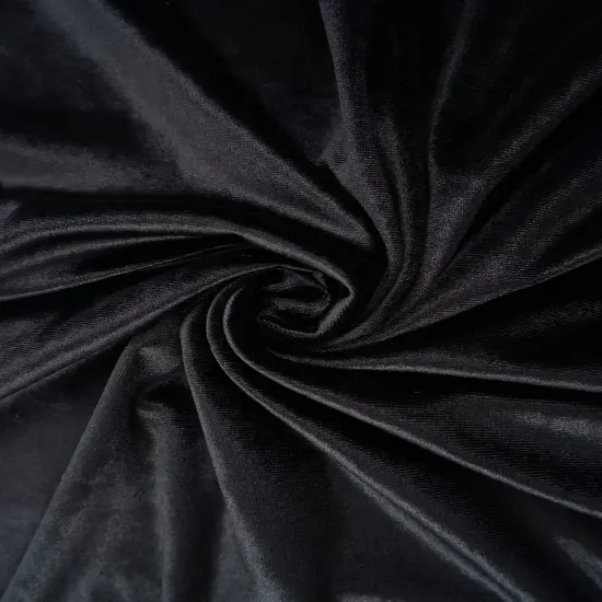 1 Yard Velvet Solid Fabric Soft Stretch Luxurious Feel 58/60" Wide White {2}