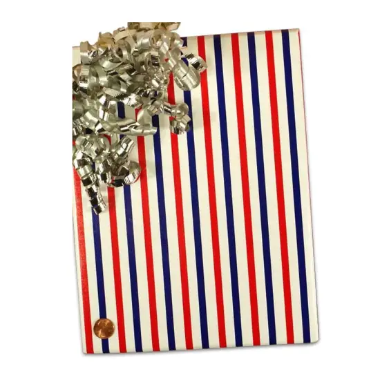 Vibrant Striped Wrapping Paper 30" x 833" Roll, 62 lbs {2}