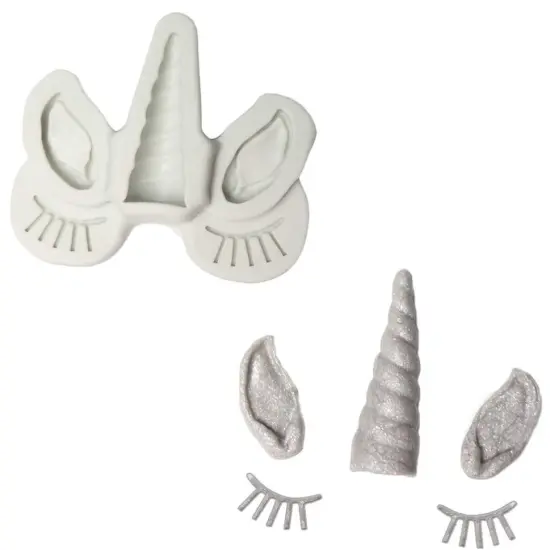 Unicorn mold, Unicorn head Mold {5}