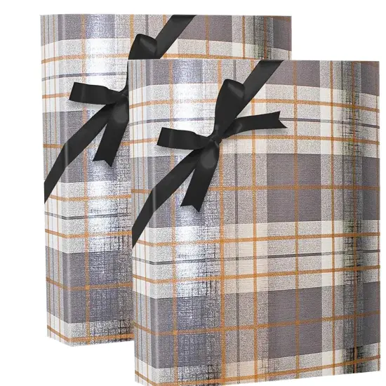 Plaid Christmas Wrapping Paper New Festive Plaid 30 '' &times; 417 ' New F Plaid {5}