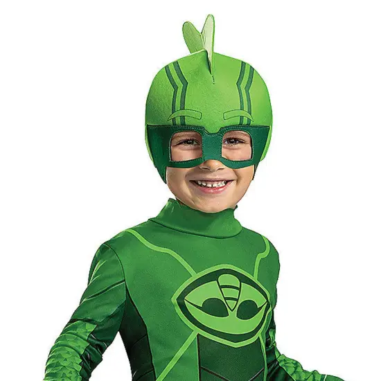 Toddler Classsic Megasuit PJ Masks Gekko Costume {2}