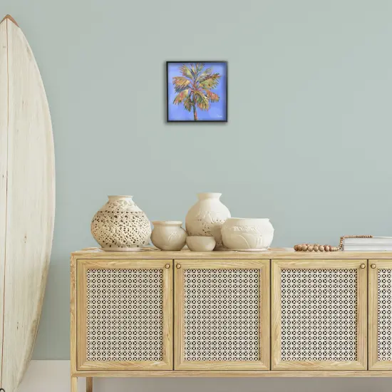 Stupell Industries Tropical Bondi Palm Framed Giclee Wall Art Design by Paul Brent {2}