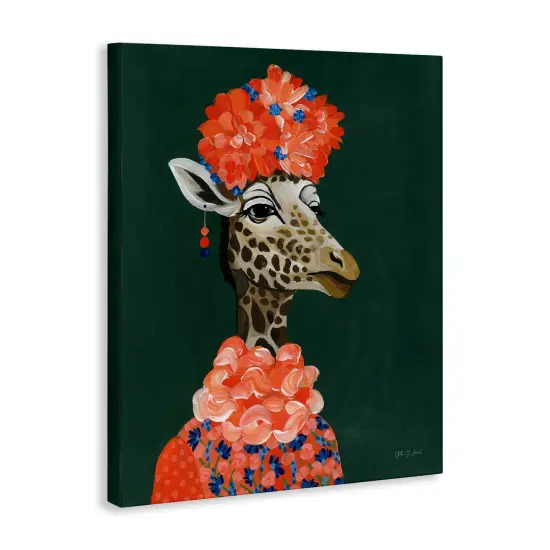 Stupell Industries Regal Giraffe Portrait Canvas Wall Art Design by Yvette St. Amant {3}