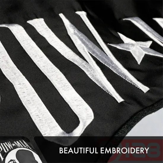 POW MIA | Flag 3x5 Ft, 3-Pack, Double-sided, Embroidered Polyester By G128 {4}