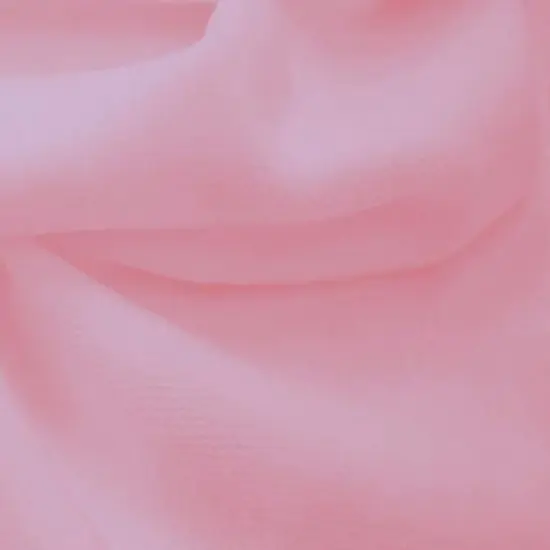 1 Yard Solid Pink CVC Velour Apparel Fabric, 58/60&Prime; Wide Cotton and Polyester Blend {1}