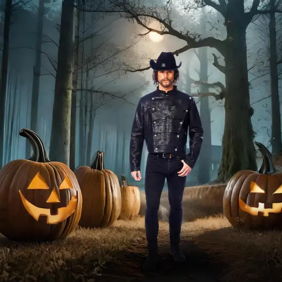 Renegade Adult Costume Jacket | Black {5}