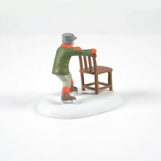 Department 56 Department 56 Christmas In The City Old School Skating Hack Figurine #6011387 Green {5}