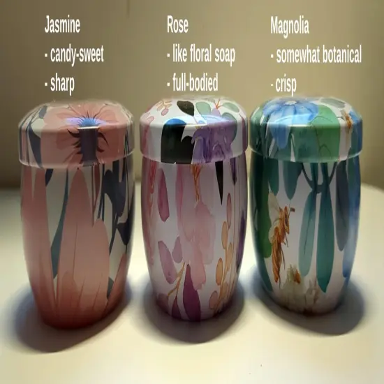 3Pack Scented Candle Set, Candles for Home Fragrance, Soy Wax Aromatherapy Tin Candles , Birthday Gift for Women {2}