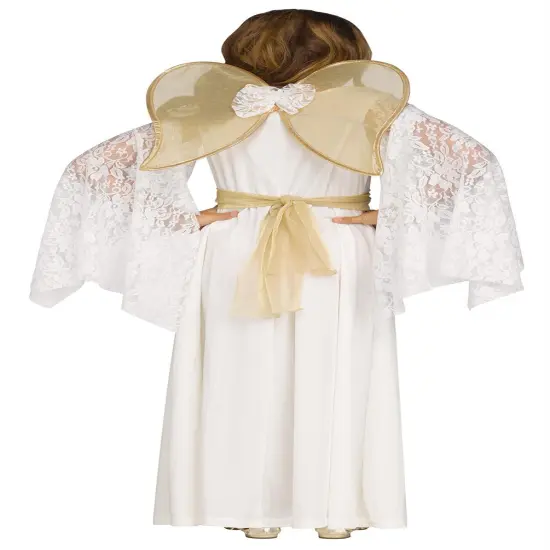 Angel Maiden Girls Halloween Fancy-Dress Costume for Child Medium 8-10 {2}