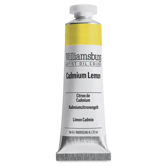 Williamsburg Handmade Oil Paint - Cadmium Lemon, 37 ml tube {2}