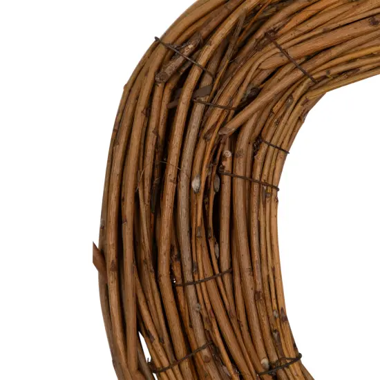 Northlight Twig and Natural Grapevine Artificial Wreath - 11" Brown {6}