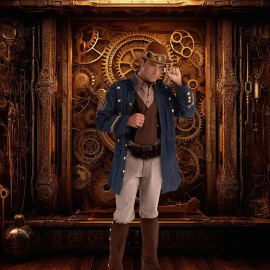 Steampunk General Costume Adult {4}