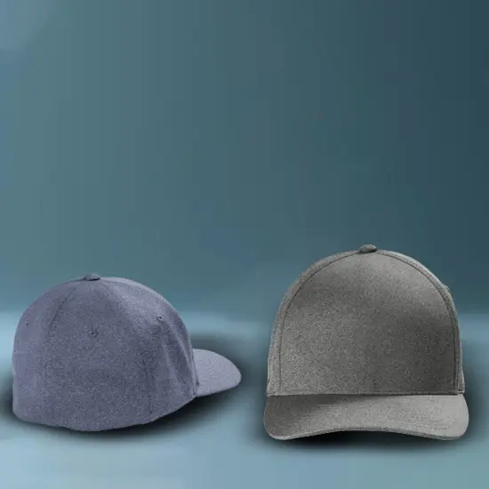 Port Authority&reg; Flexfit Melange Unipanel Cap Structured Mid Profile Seamless Front Stretch Fit {5}