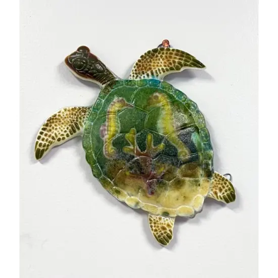 11.5" x 10.5" x 2" Large Turtle Glass Fusing Frit Kiln Mold {4}