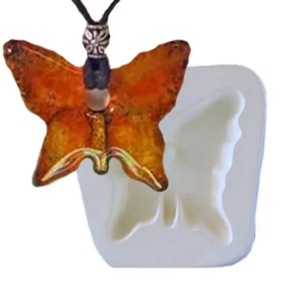 3.75&rdquo; x 3.5" x 1.5" Holey Butterfly Frit Casting Glass Fusing Kiln Mold {1}