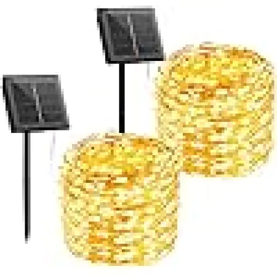 Waterproof Solar Lights for Outside Patio Yard Tree Wedding Christmas {5}