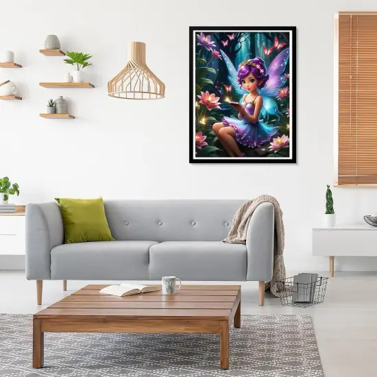 Fairy Diamond Art Kits for Adults, Cartoon Princess Diamond Painting Kits for Adults Beginner {3}