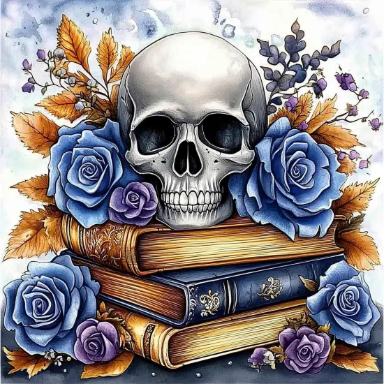 Diamond Art Kits for Adults Books, Round 5D Gem Art Kit (14x14 inch) {1}