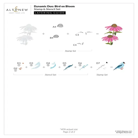 Dynamic Duo: Bird on Bloom {4}