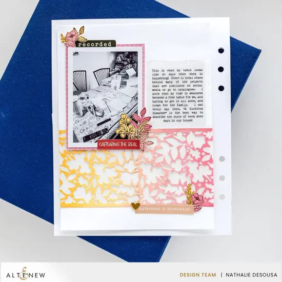 Mini Delight: Zero-Waste Leaf Potpourri Stamp & Die Set {6}