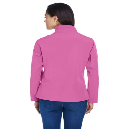 Team 365&reg; Ladies Leader Soft Shell Jacket SPORT DARK MROON {6}