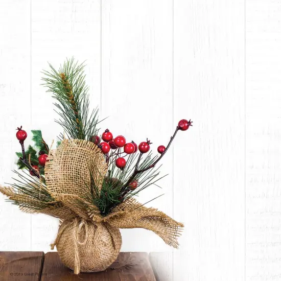 Great Papers! Holiday Stationery Letterhead, Burlap & Berries, 8.5"x11", Printer Friendly, 80 sheets {2}