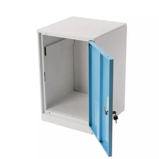 Metal Storage Locker Cabinet Steel Single-Door For Employee Office School 2* Key {3}