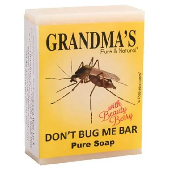 Grandma's Don't Bug Me Soap, Natural Insect-Repellent Soap with Essential Oils, Safe, Gentle, and Effective for Outdoor Use, 4 oz Bar {1}