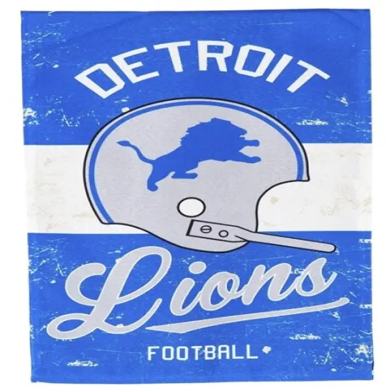 Detroit Lions Banner 2 Sided Vintage {1}