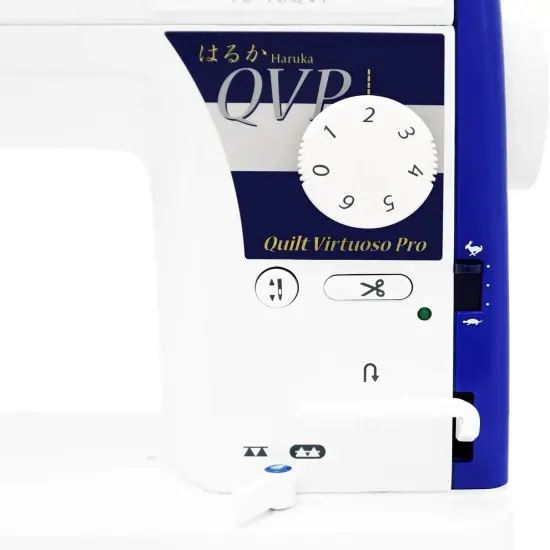 Juki Haruka TL18QVP White Aluminum Portable Sewing Machine {3}