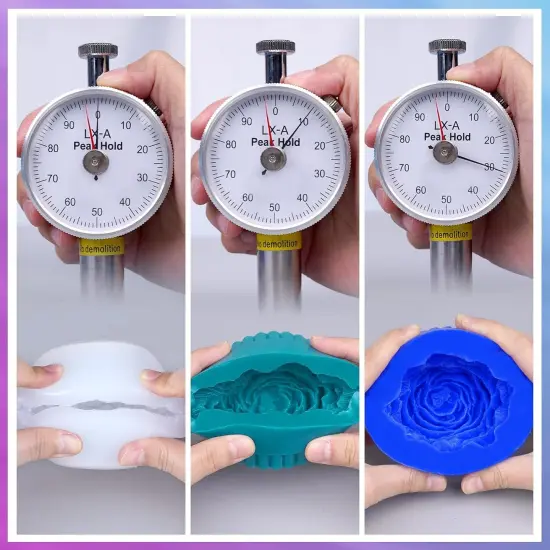 LET'S RESIN Silicone Mold Making Kit 0A, Non-toxic & Food-safe Grade, Extra Soft & Elastic Molding Silicone 70.5oz, Liquid Silicone for Mold Making Platinum Cure, Ideal for 3D Silicone Molds, Candle Molds (Translucent) {6}