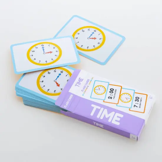 BAZIC Flash Cards Time (36/Pack) {6}