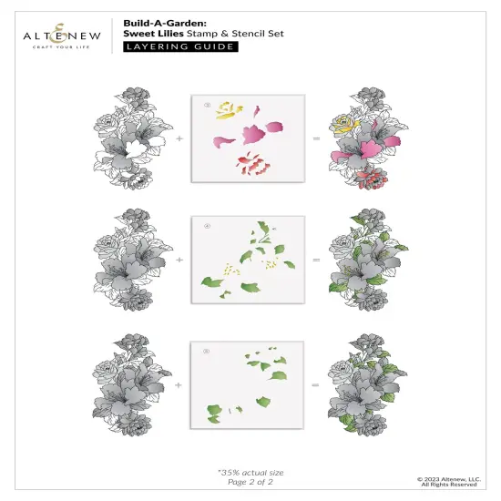Build-A-Garden: Sweet Lilies & Add-on Die Bundle {3}