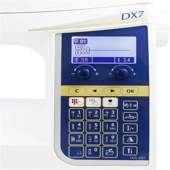 Juki HZL-DX7 Computerized Quilting and Sewing Machine {2}