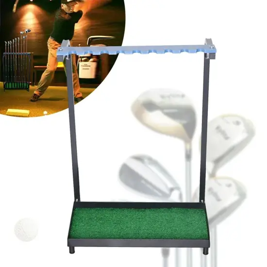 Golf Club Display Rack Organizer Holder Golf Putter Storage Rack Floor Stand {3}