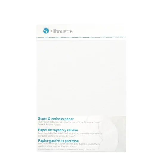 Silhouette Score & Emboss Paper - 5 in. x 7 in. {1}