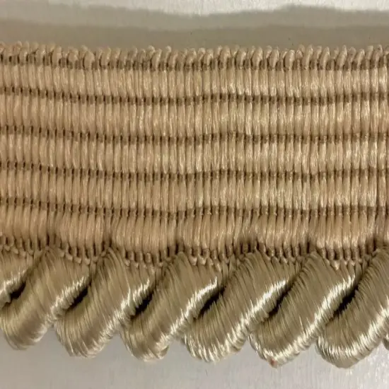 Large Twist Cord with Lip Piping Trimming - 6 Yards - Many Colors Available! Beige {1}