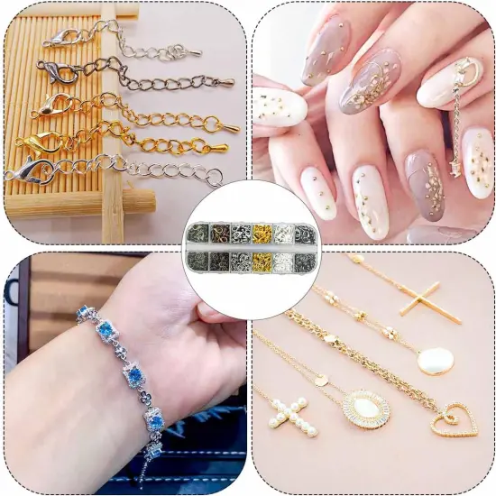 Lobster Claw Clasps & Open Jump Rings for Jewelry Making(6 Colors) {3}