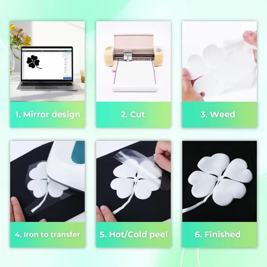 White Puff Vinyl Heat Transfer {2}